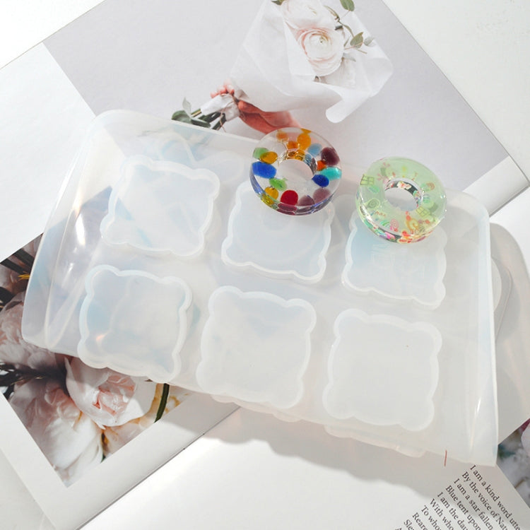 DIY Crystal Elastic Chessboard Game Mold Nine Palace Game Chess Word Chess Mold, Specification: MD3921 by bashfashion