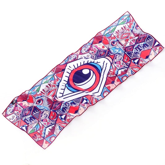 Gym Sports Cold Feeling Sweat-Absorbent Quick-Drying Cold Towel(Pupil) by bashfashion