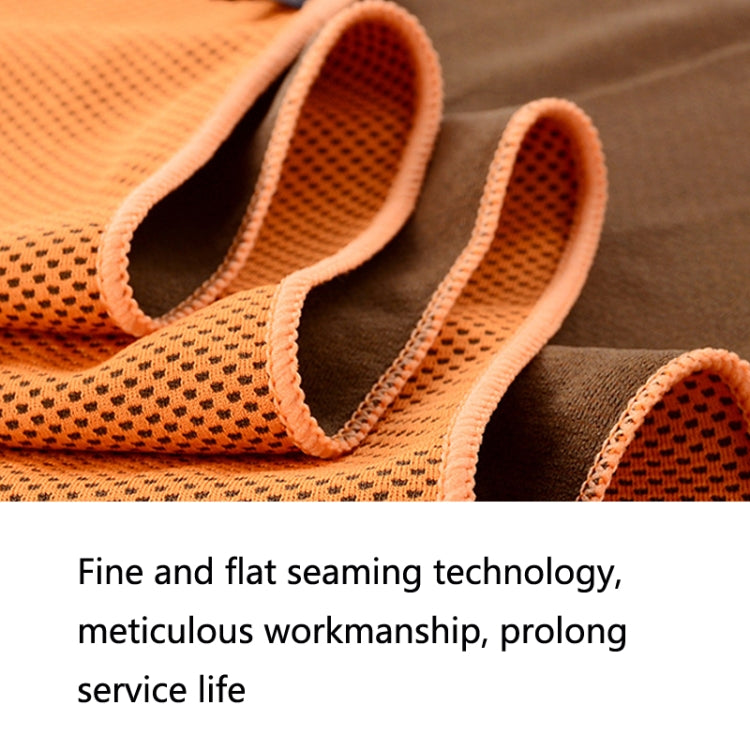 Gym Sports Cold Feeling Sweat-Absorbent Quick-Drying Cold Towel(Geometric Triangle) by bashfashion