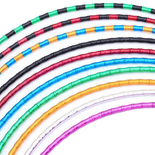 TRLREQ Mountain Road Bicycle Aluminum Alloy Brake Outer Tube Oil-Filled Fish Bone Line Tube, Colour: Purple by bashfashion