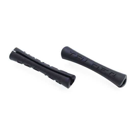 10 PCS TRLREQ Mountain Road Bicycle Frame Opening Protective Cover Variable Speed Brake Line Tube Car Paint Anti-Abrasion Rubber Cover(Black) by bashfashion