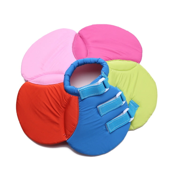 Pet Protection Collar Dog Flower Protection Collar, Specification: S(Rainbow) by bashfashion