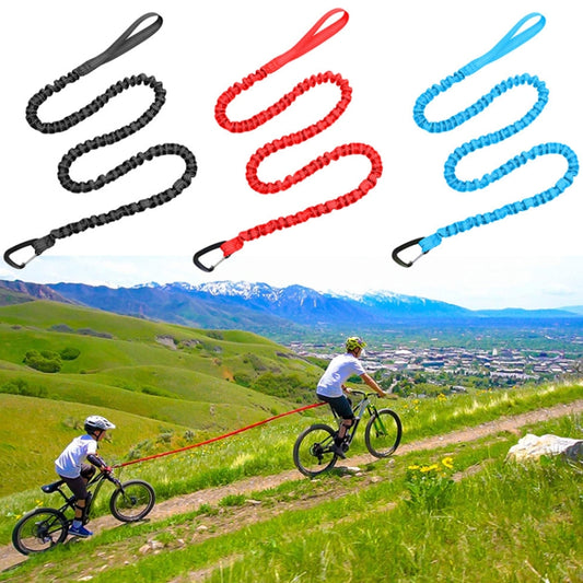 ZXCQYS-L Bicycle Tow Rope Mountain Bike Parent-Child Pull Rope Portable Tow Rope(Red) by bashfashion