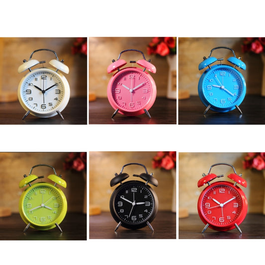 4 Inch Bedroom Bedside Stereo Digital Silent Alarm Clock With Light(Red Shell Red Surface) by bashfashion