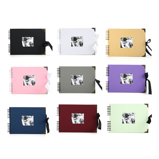 DIY Hand-Adhesive Horizontal Photo Album Specification: Dark Blue by bashfashion