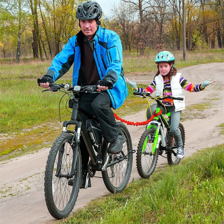 Bicycle Trailer Rope Parent-Child Tensile Traction Rope(Army Green + Triangle Bag) by bashfashion