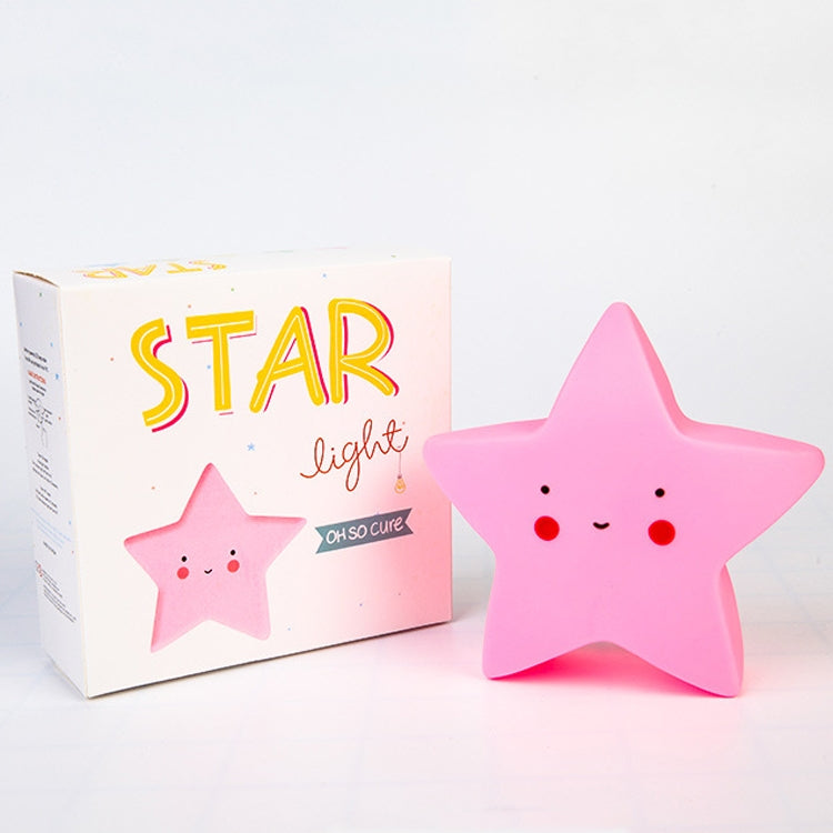 3 PCS Stars Night Light Baby Care Bedside Decoration Light(White) by bashfashion