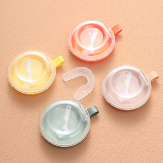 Household Denture Braces Box Orthodontic Storage Box(Pink) by bashfashion