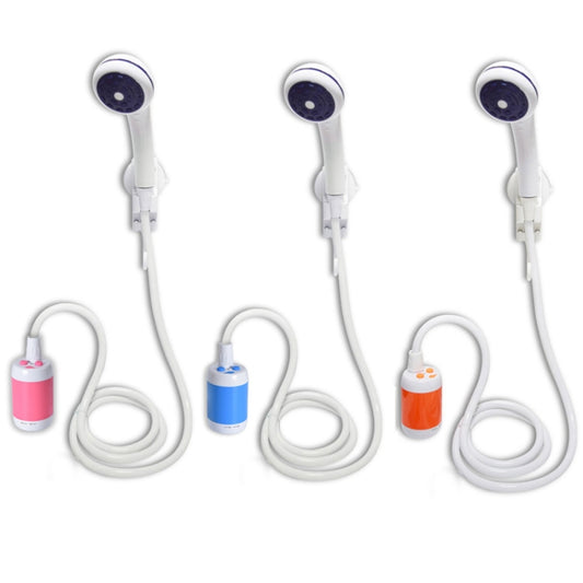 LLT-ES01 Electric Pet Shower Outdoor Camping Bath Device, Style: Standard (Sky Blue) by bashfashion