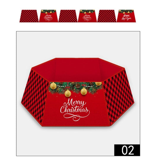 Decoration Christmas Tree Dress Christmas Tree Border Decoration(002) by bashfashion