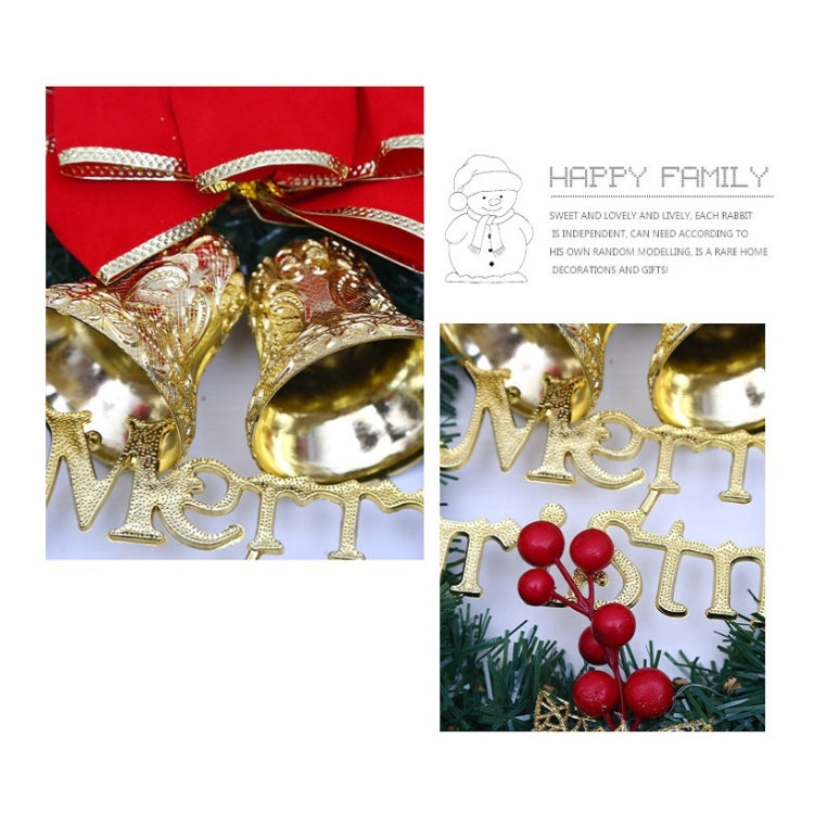 Christmas Decoration Wreath Garland Rattan Door Hanging, Specification: Lemon by bashfashion