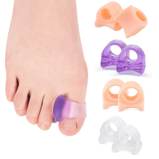 10 Pairs Great Toe Orthosis Separator Soft and Comfortable Toe Care Cover, Size: M(Transparent) by bashfashion