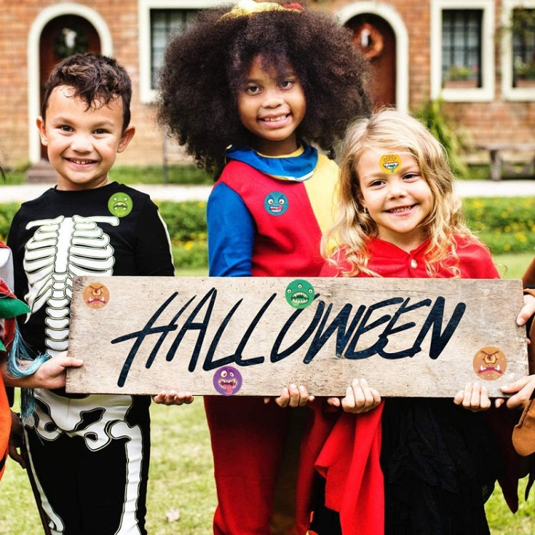 Halloween Pumpkin Car Sticker Holiday Gift Craft Decoration Sticker, Size: 3.8cm / 1.5 Inch(K-134) by bashfashion