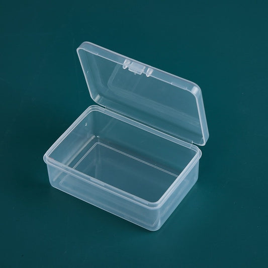 20 PCS Rectangular Plastic Box Transparent Parts PP Storage Box With Cover by bashfashion