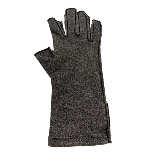 Half Finger Cycling Gloves Arthritis Pressure Health Gloves High Elastic Breathable Anti-edema Rehabilitation Riding Glov, Size:M (Gray) by bashfashion
