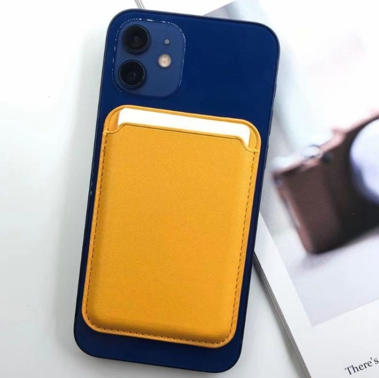 MagSafe Magnetic Leather Card Case Holster For iPhone (Pink) by bashfashion