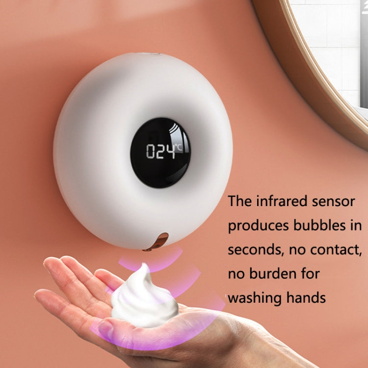 ZC01 Intelligent Wall-Mounted Hand Washing Automatic Soap Dispenser Induction Foamer(White) by bashfashion