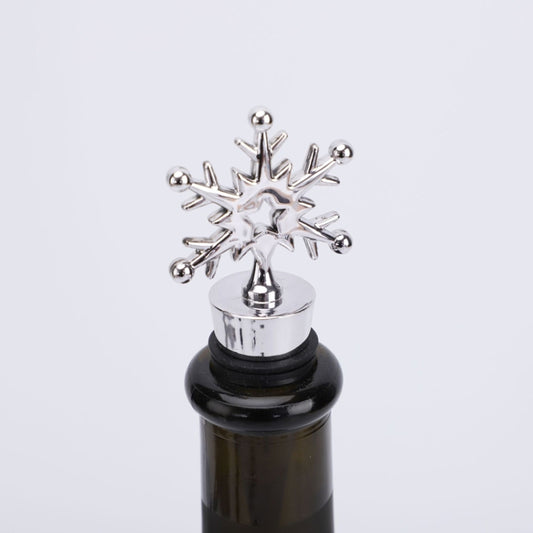 10 PCS Fresh-Keeping Sealed Red Wine Cork Champagne Stopper(Snowflake) by bashfashion