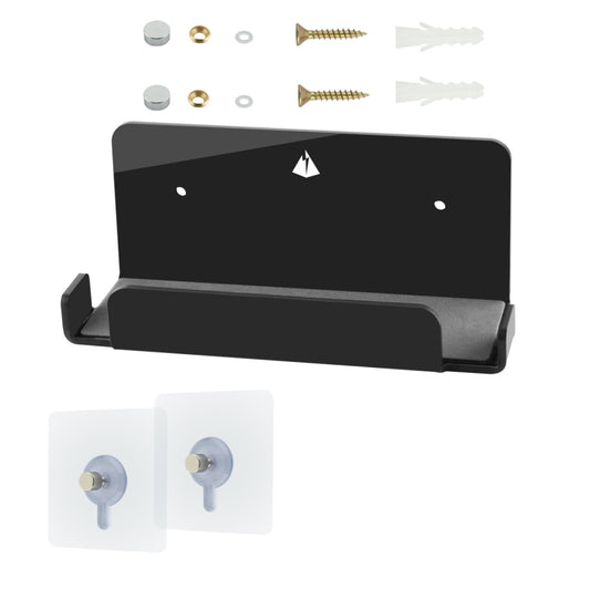 Game Console Wall Storage Bracket Game Console Accessories Storage Rack For Nintendo Switch(Black) by bashfashion