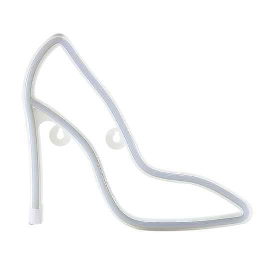 LED High Heels Neon Modeling Lights Bar Cafe Decoration Lights Lights(Red Light) by bashfashion
