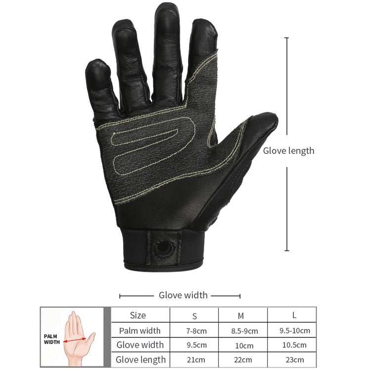 XINDA H-ST01 Outdoor Rope Drop Gloves Fitness Training Rope Drop Cave SRT Downhill Gloves, Size: M by XINDA