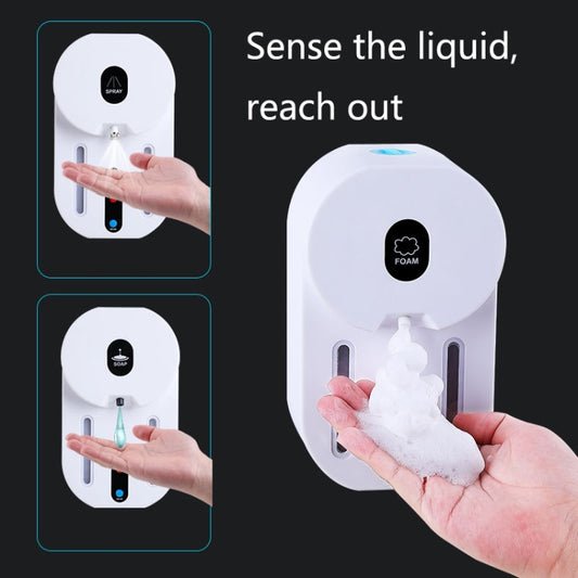 KLC-600 Automatic Induction Soap Dispenser Foam Hand Washing Device, Style: Charging Liquid Version by bashfashion