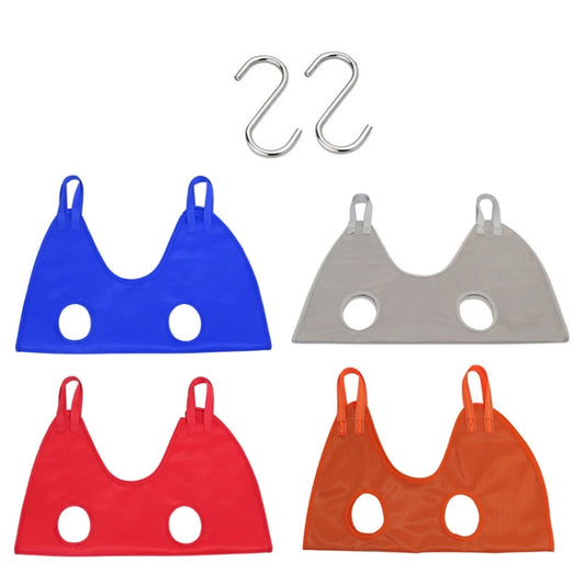 Small & Medium Pet Grooming Polyester Hanging Hammock, Size: L(Orange) by bashfashion