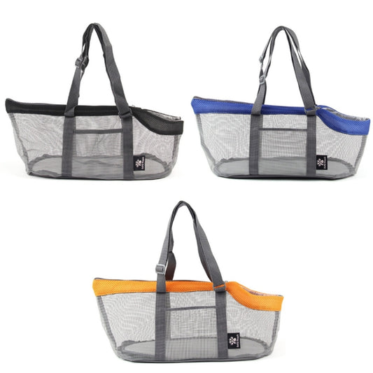 Pttie Baggie Panoramic Breathable Dog Outing Handbag(0901A Grey + Black) by Pttie Baggie