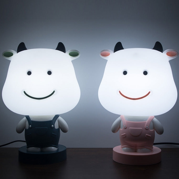 3W Cartoon Crown Pet USB Touch Control Night Light(Cow Pink) by bashfashion