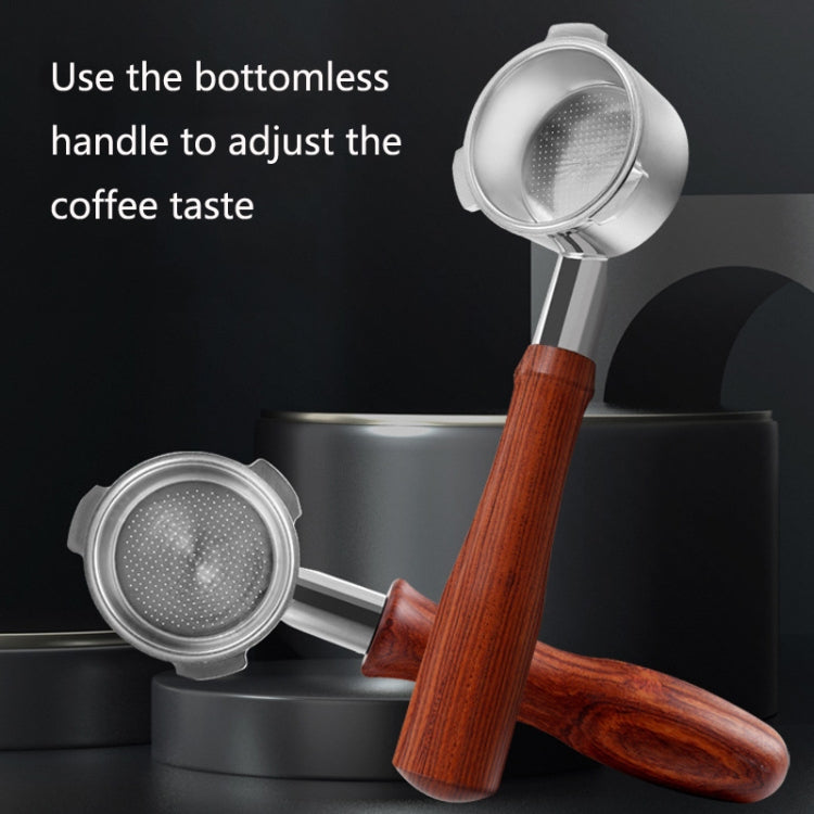 DL-1 Zinc Alloy Coffee Maker Bottomless Handle For Dongling, Style: Bamboo Without Buckle by bashfashion