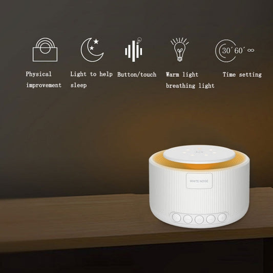 Smart Warm Light White Noise Sleep Instrument by bashfashion