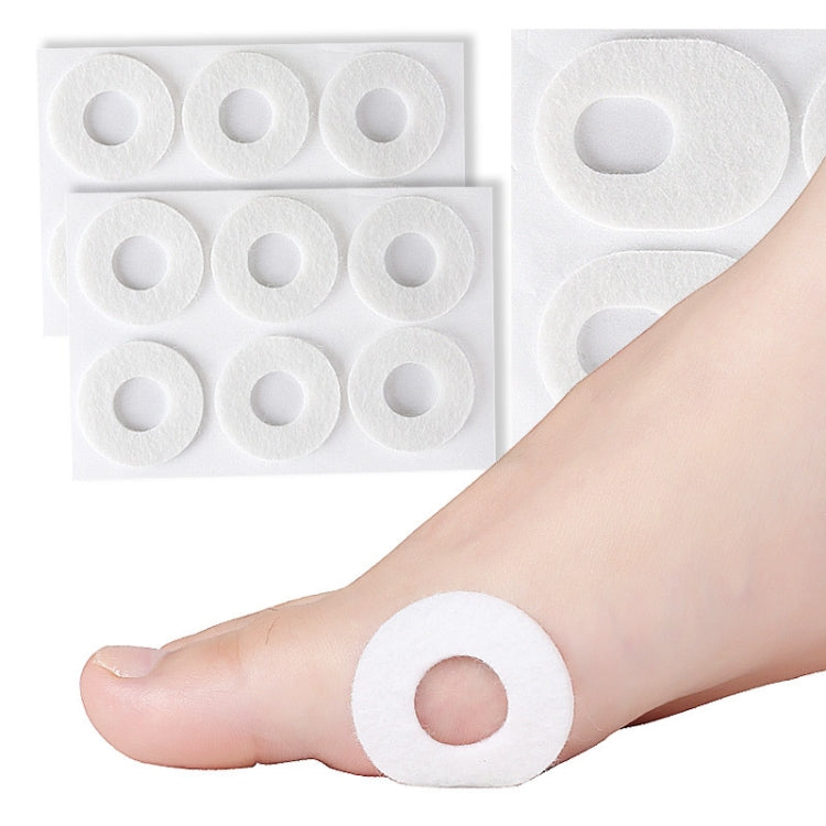 Felt Chicken Eye Stick Foot Pain and Anti-wear Patch(Circular) by bashfashion