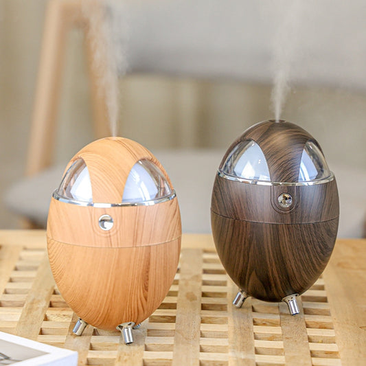 Y18 Mini USB Bedroom Spray Bright Night Lamp Humidifier(Deep Wood Grain) by bashfashion