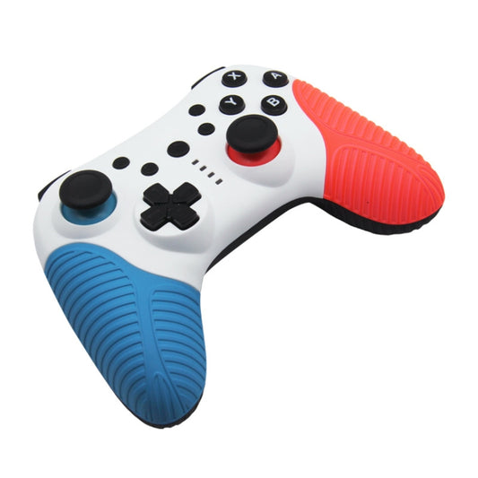 SW510 Wireless Bluetooth Controller With Vibration For Switch Pro(Red Blue) by bashfashion