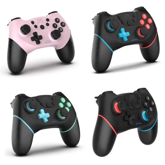 Wireless Bluetooth Gamepad With Macro Programming For Switch Pro, Product color: Left Blue Right Green by bashfashion