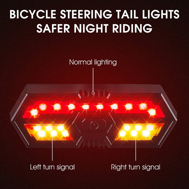 WEST BIKING Bicycle Remote Control Tail Light With Horn Tone(Black) by WEST BIKING