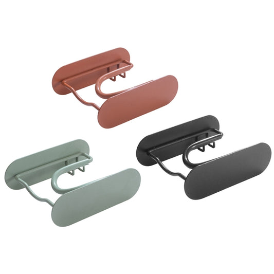 Bathroom Hair Dryer No Punching Iron Hanger(Green) by bashfashion