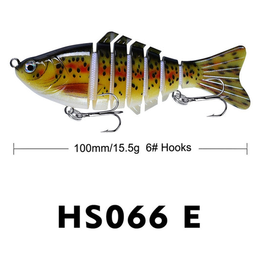 PROBEROS HS066 10cm 15.5g Sea Fishing Simulation Road Sub-Bait(E) by bashfashion