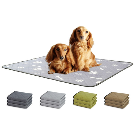 OBL0014 Can Water Wash Dog Urine Pad, Size: L (Green) by bashfashion