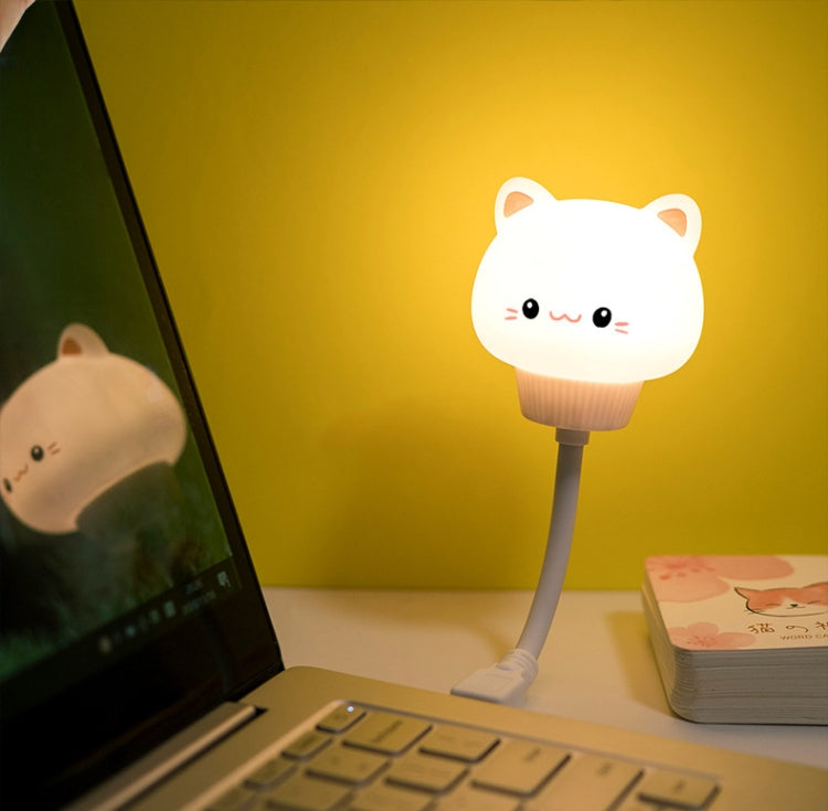 Cartoon USB Power Mini Night Light, Style: Remote Control Version(Snowman) by bashfashion