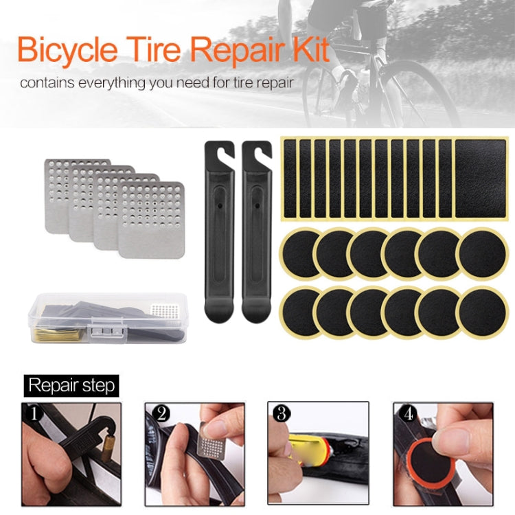 30 PCS / Set Yellow Tire Lever Bicycle Tire Repair Kit by bashfashion