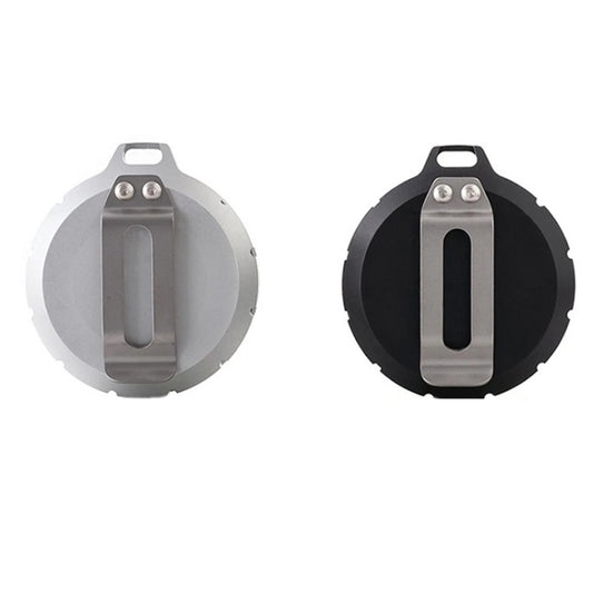 Outdoor Portable Stainless Steel First Aid Pill Storage Box(Black) by bashfashion