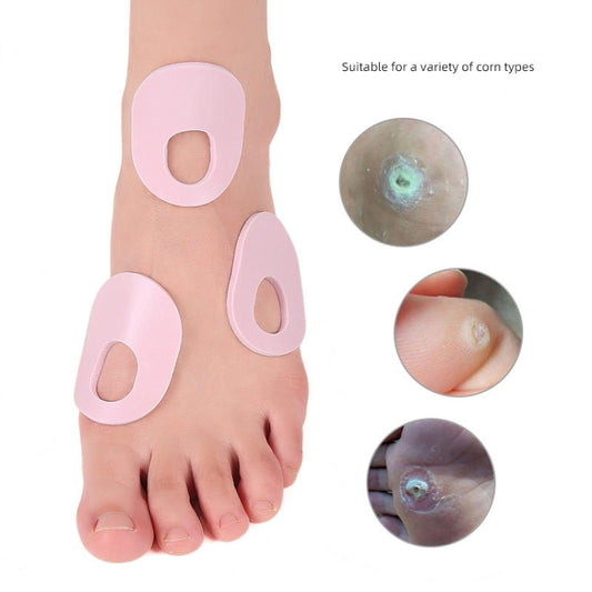 Latex Anti-Wear Callus Protection Sticker(Pink Elliptical) by bashfashion