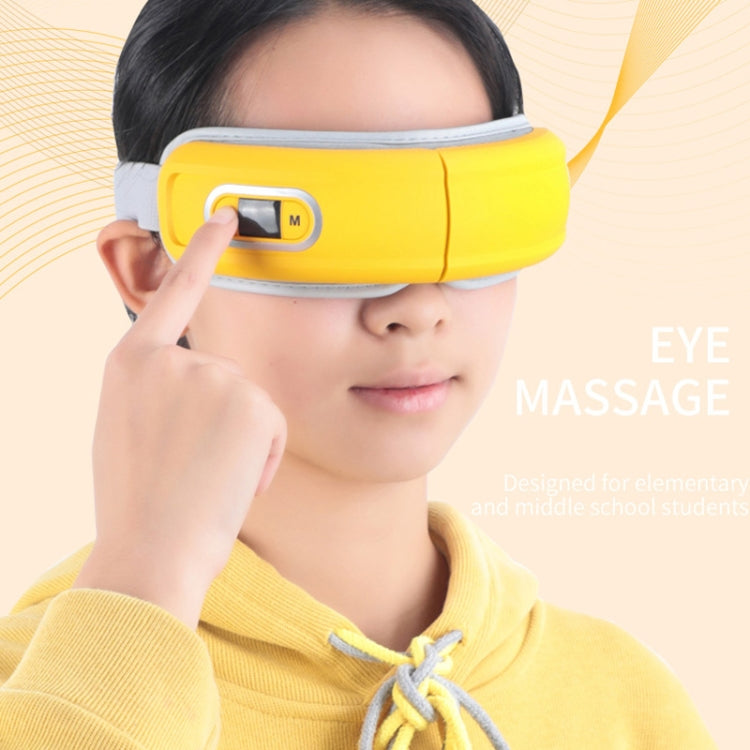 Children Smart Eye Protector Eye Hot Compress Vision Goggles(White) by bashfashion