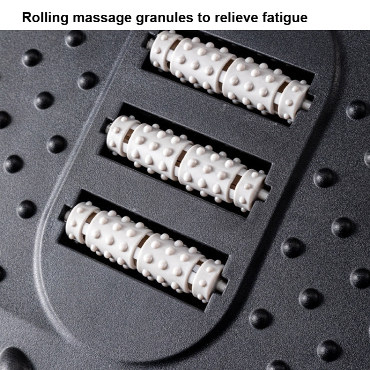 Office Computer Set Up Foot Stool Foot Massage Pedal(White) by bashfashion