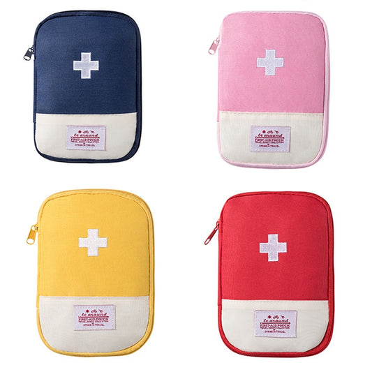 Travel Home Portable Medical Bag, Color: Pink Large by bashfashion