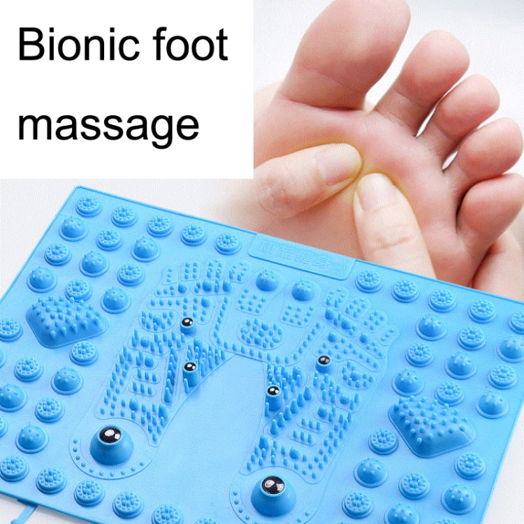 Fitness Toe Pressing Board Foot Magnetic Therapy Massage Pad(Yellow) by bashfashion
