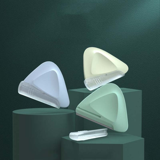 2 PCS/Box Small Triangular Eyebrow Trimmer(White + Green) by bashfashion