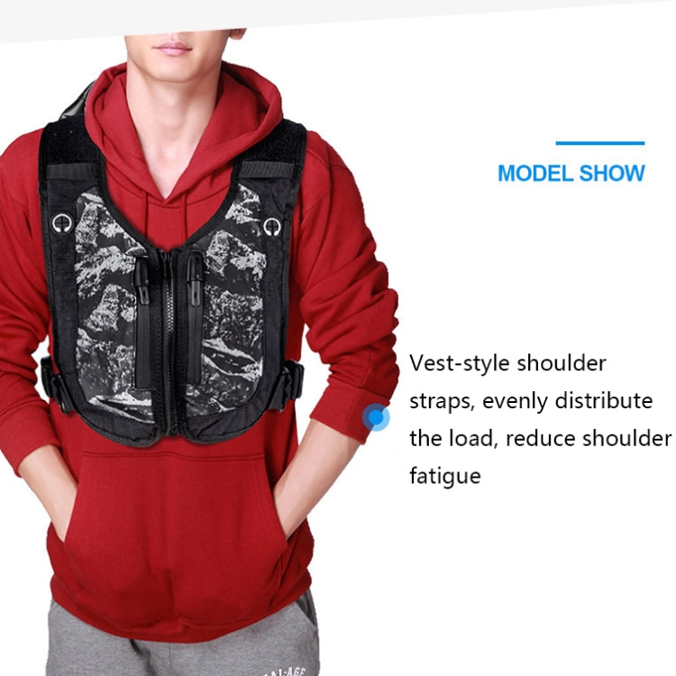 AFISHTOUR FM2025 25L Multifunctional Outdoor Travel Waterproof Backpack(Black) by AFISHTOUR