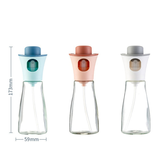 Large-caliber Press-type Cooking Barbecue Oil Spray Bottle(White) by bashfashion